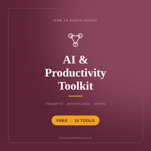 Free AI and Productivity Toolkit cover